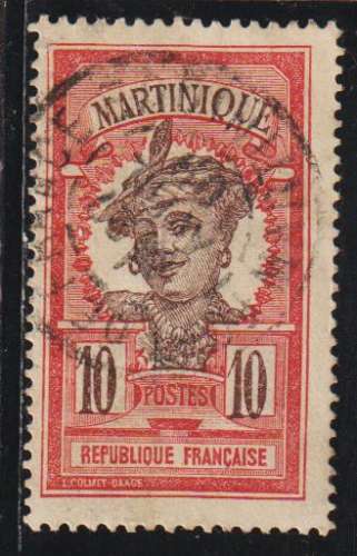 MARTINIQUE 1908 - Y&T N° 65