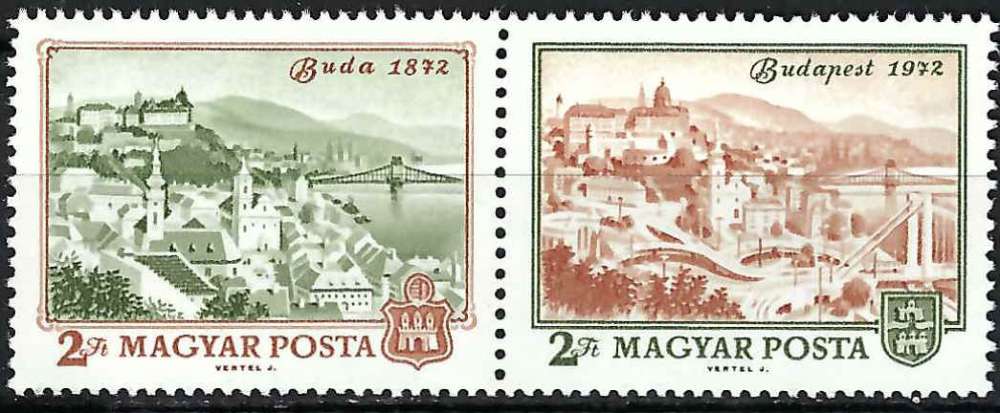 Hongrie - 1972 - Y & T n° 2267 & 2268 - MNH