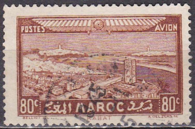 MAROC PA N° 35/37 de 1931 oblitérés (3 scans) 