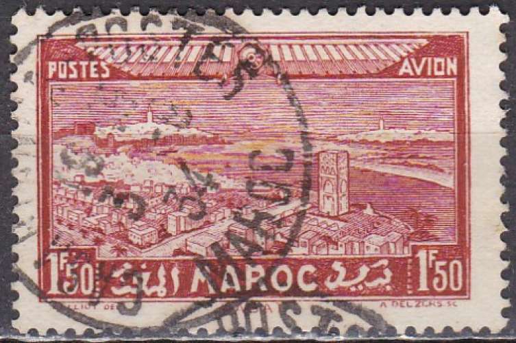 MAROC PA N° 35/37 de 1931 oblitérés (3 scans) 