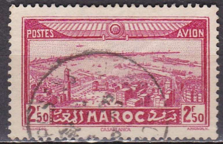 MAROC PA N° 35/37 de 1931 oblitérés (3 scans) 