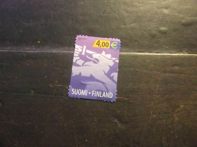 FINLANDIA 2011 LEONE 4 € NUOVO *