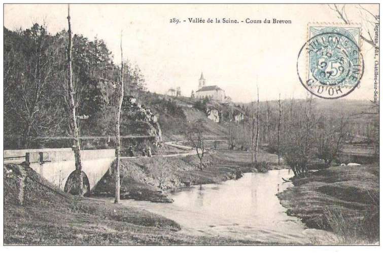 21 - VALLEE DE LA SEINE - COURS DU BREVON