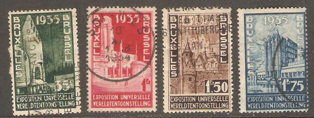 Belgium - Scott 258-261