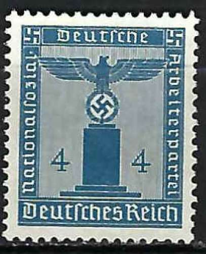 Allemagne - 1938 - Y & T n° 107 Timbres de service - MNG