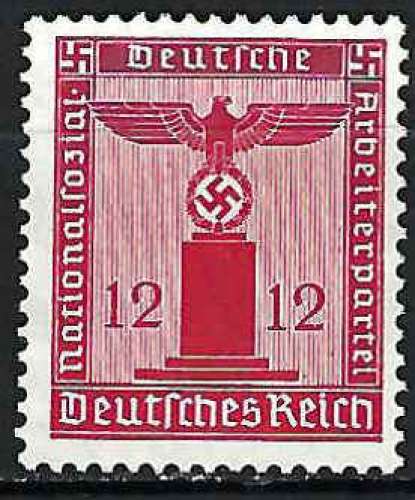 Allemagne - 1942 - Y & T n° 122 Timbres de service - MNG