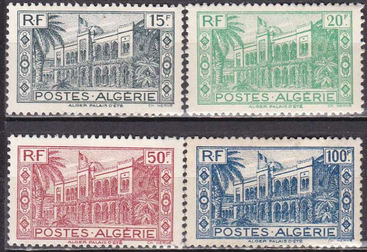 ALGERIE N° 200/3 de 1944 neufs** ou*