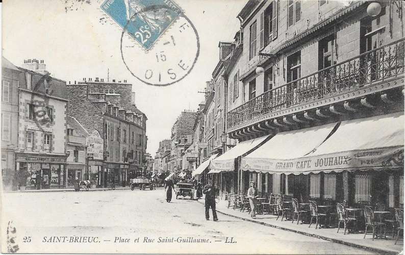 22 - SAINT BRIEUC - Place et rue Saint Guillaume