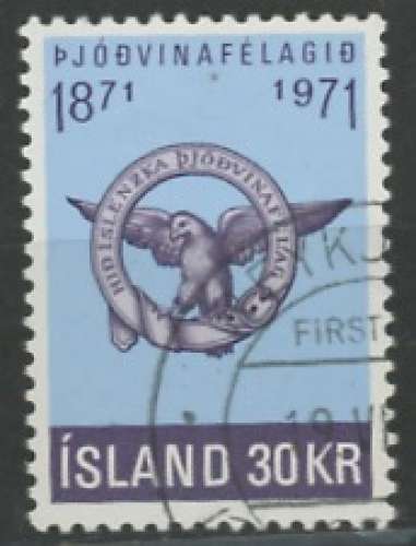 ISLANDE oblitéré N° 408