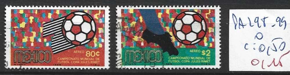 MEXICO PA 298-299 oblitérés côte 0.50 € 