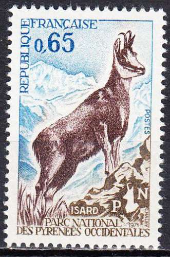 FRANCE - 1971 - L' Isard - Yvert 1675 Neuf ** 