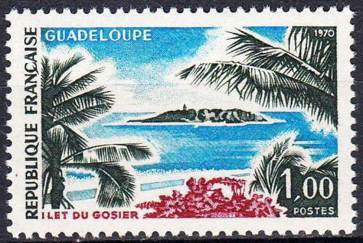 FRANCE - 1970 - Guadeloupe - Ilet du Gosier - Yvert 1646 Neuf ** 