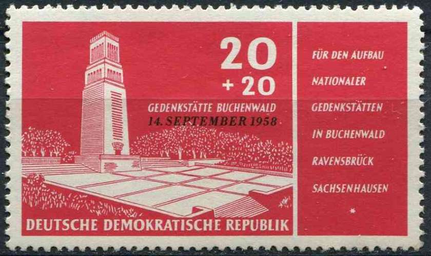 ALLEMAGNE RDA 1958 NEUF** MNH N° 369