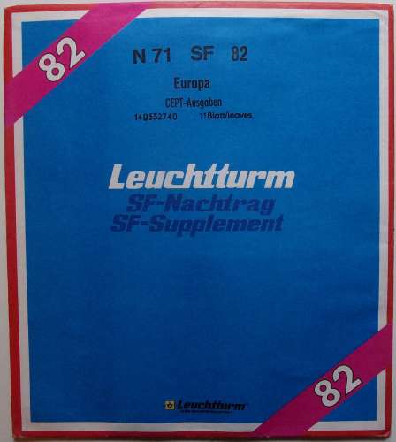 Leuchtturm - JEU EUROPA/CEPT 1982 SF (Avec Pochettes)