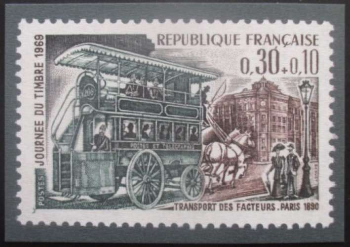 FRANCE carte pré-timbrée Journée du timbre