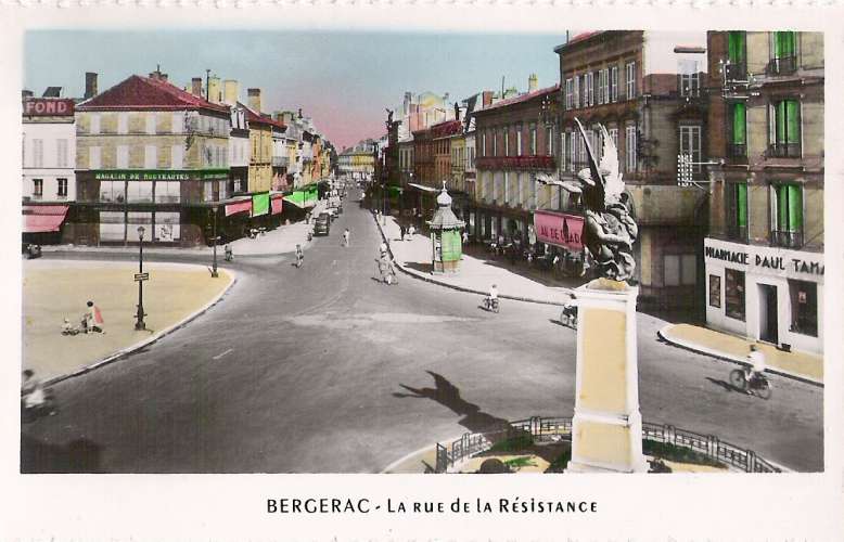 24 - BERGERAC - Rue de la résistance