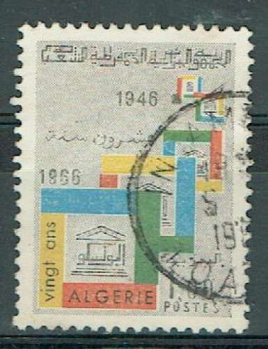 ALGÉRIE 1966 - YT 433 OBLITÉRÉ.