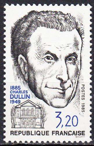 FRANCE - 1985 - Charles Dullin - Yvert 2390 Neuf **