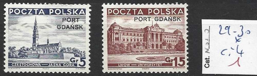 PORT GDANSK 29-30 * côte 4 €