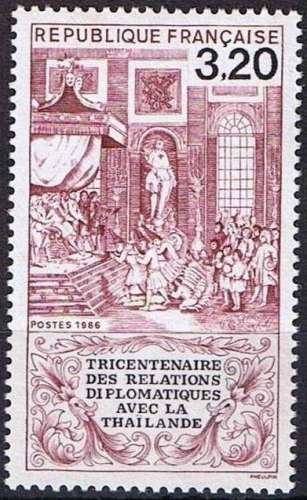 FRANCE - 1986 - Relations Thailande - Yvert 2393 Neuf **