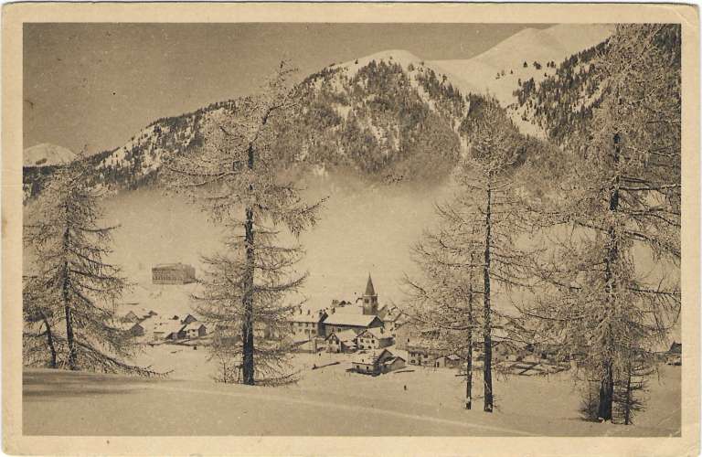 CPA - HAUTES-ALPES - MONT GENEVRE, Le Village en Hiver