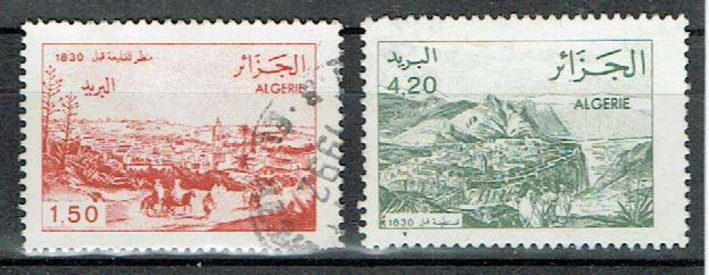 ALGÉRIE 1991 - 994a 995a OBLITÉRÉS.