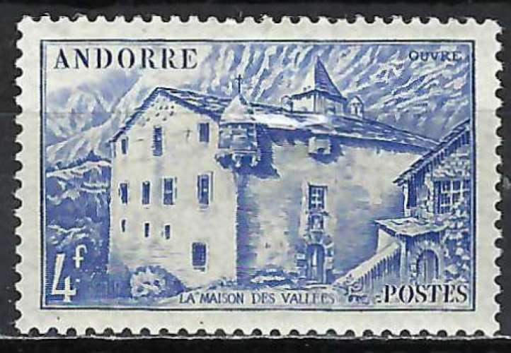 Andorre Français - 1944-46 - Y & T n° 107 - MH