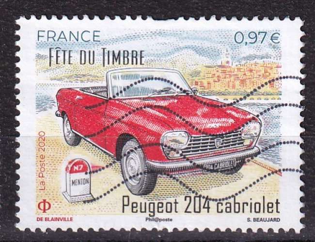 N° Yvert  5390 - oblitéré - Peugeot 204