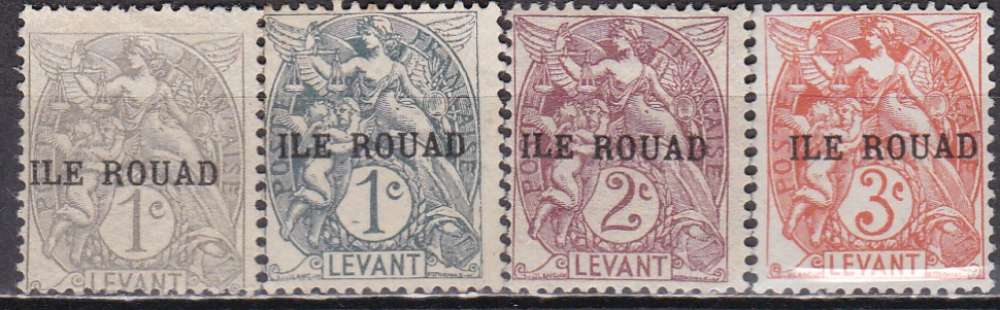 ROUAD N° 4/6 avec le 4a de 1916 neufs(*)