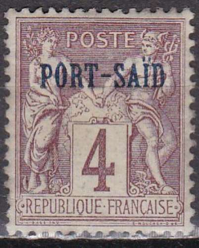 PORT-SAID N° 4 de 1899 neuf*