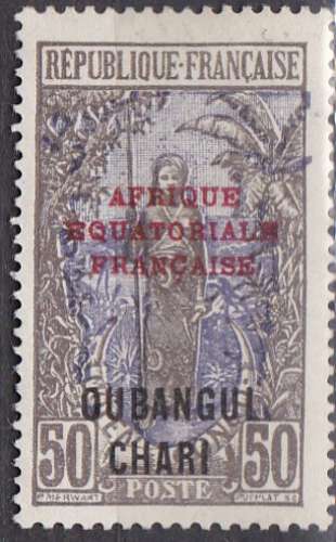 OUBANGUI N° 65 de 1924 neuf*