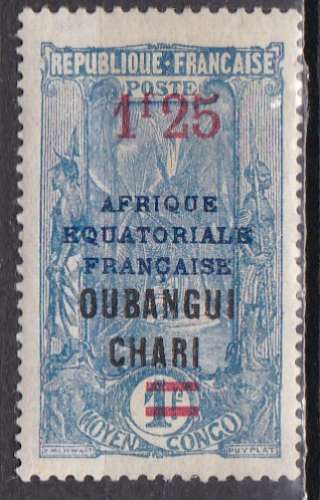 OUBANGUI N° 70 de 1925 neuf*