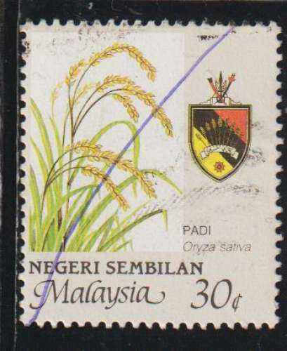 NEGERI SEMBILAN 1986 - Y&T N° 102