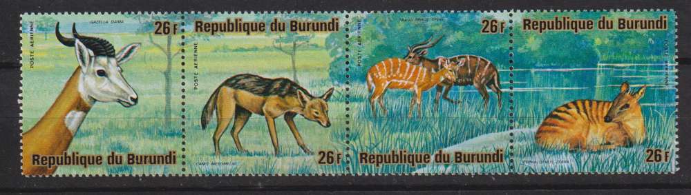 BURUNDI  Y T N °384 a 387 neuf**