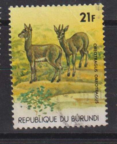 BURUNDI  Y T N °728  oblitéré