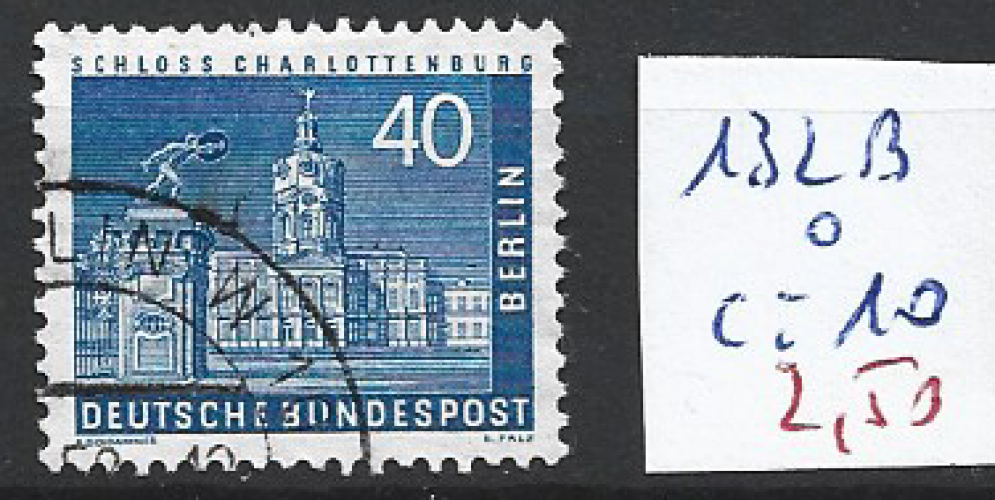 ALLEMAGNE BERLIN 132B oblitéré côte 10 €