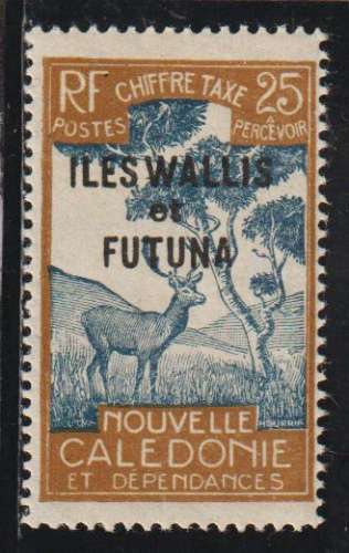 WALLIS & FUTUNA Taxe - Y&T N° 17