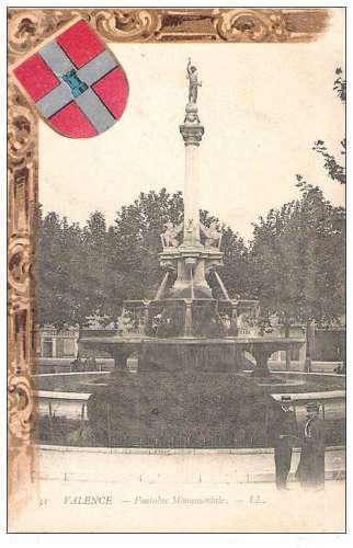 26 - Valence - fontaine monumentale