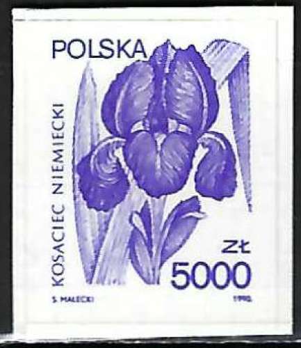 Pologne - 1990 - Y & T n° 3083 autoadhésif - MNH