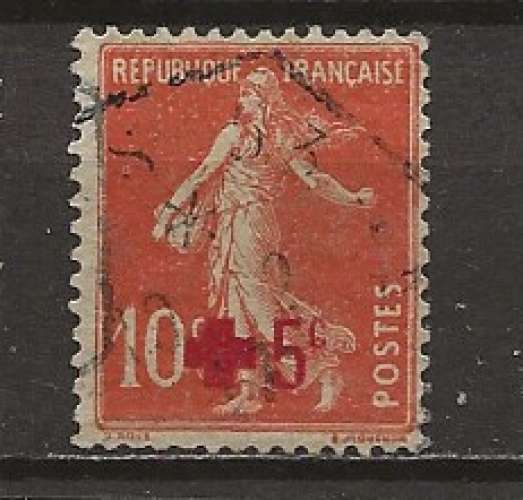 FRANCE   ANNEE 1914  Y.T N°146 OBLI 