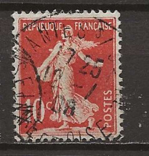 FRANCE   ANNEE 1906  Y.T N°134 OBLI 