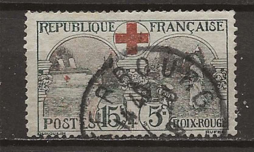 FRANCE   ANNEE 1918  Y.T N°156 OBLI 