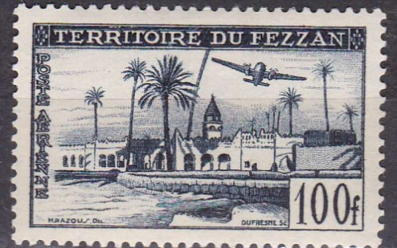 FEZZAN  PA6 de 1951 neuf