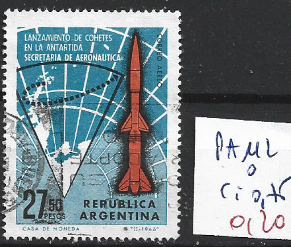 ARGENTINE PA 112 oblitéré côte 0.75 € 