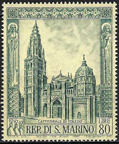 Saint-Marin - 1967 - Y & T n° 706 - MNH