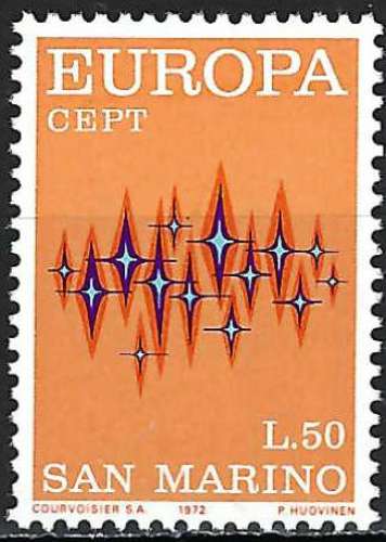 Saint-Marin - 1972 - Y & T n° 808 - Europa - MNH