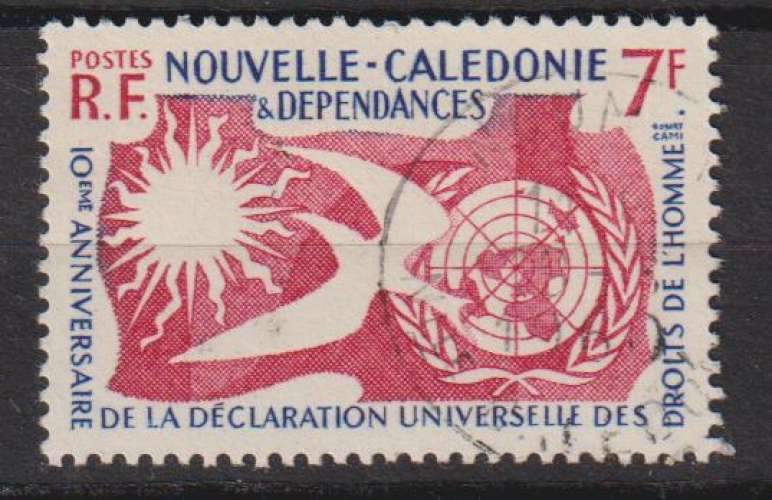 NOUVELLE CALEDONIE Y T N °290 oblitérée   