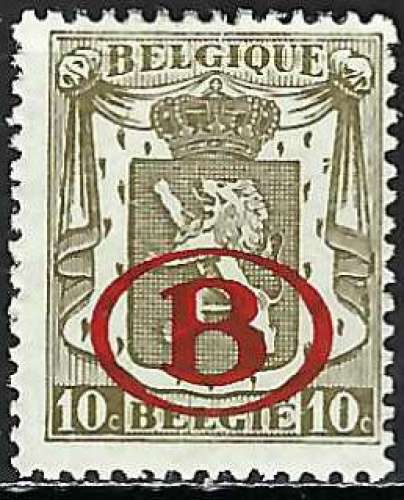 Belgique - 1941 - Y & T n° 26 Timbres de service - MH