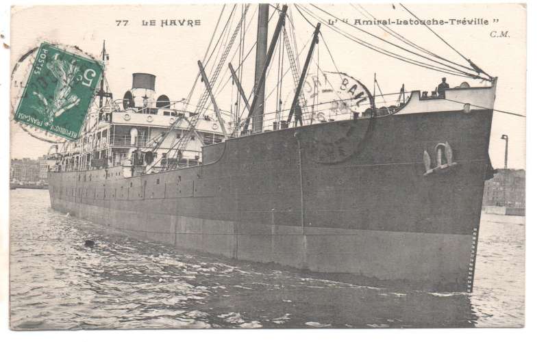 cpa 76   Le Havre, ¨Paquebot  L'Amiral Latouche Treville