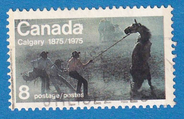 Canada 1975 Centenaire de Calgary. C4